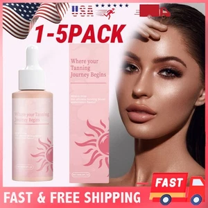 GOOGEER Sunless Bräunungstropfen zum Trinken 60ml Wassermelonengeschmack 1/2/3/4/5 Stück NEU - Bild 1 von 27