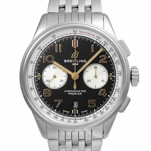 BREITLING Premier B01 Chronograph 42 Norton Edition AB0118 #Mo406 - Picture 1 of 8