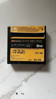 Kodak 7245 EXR 50D Color Negative 16mm Film 100ft Roll - Image 1 of 2