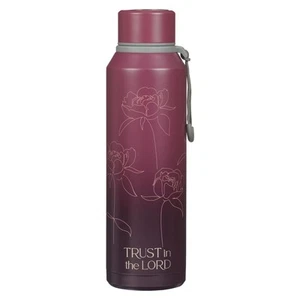 Stainless Steel Double Wall Vacuum Sealed Insulated Water Bottle for Women: - Picture 1 of 2
