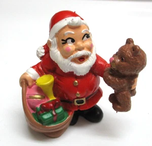 Vtg Wallace Berrie Christmas Figure Made in Portugal Santa - Picture 1 of 3