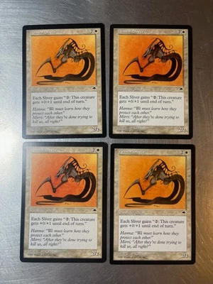 4x Playset Armor Sliver Tempest Vintage Magic Cards LP-EX Condition - Image 1 of 2