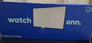 120" Portable Indoor/Outdoor 16:9 Projection Screen with Stand - Picture 1 of 1