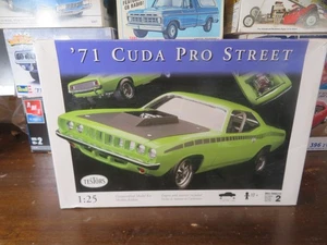 Jo-han Testors 1971 Plymouth Cuda Pro Street 1/25 Sealed - Picture 1 of 3