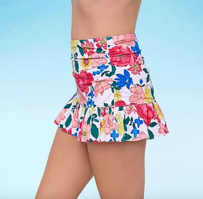 Falda de natación Liz Claiborne para mujer cómoda cintura floral, floral talla 14 Foto 1 de 3