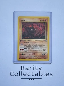 Pokemon Card - Onix 69/111 1st Edition Neo Genesis - Picture 1 of 2