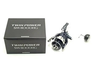 Shimano 21 Twin Power SW 8000HG Carrete de Pesca Caja Manual Usado JP - Imagen 1 de 3