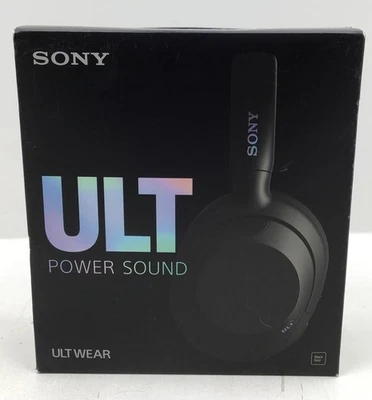 Sony ULT Wear Power Sound Over-Ear Noise Cancelling Headphones In Black - Image 1 of 4