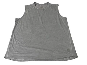 Camiseta sin mangas Stio para hombre gris talla grande entrenamiento ligero - Imagen 1 de 6