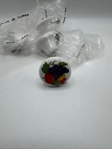 Set 4 Ceramic Fruits Cabinet Drawers Knobs. - Picture 1 of 4