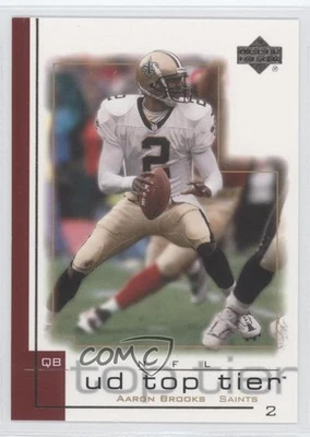 2001 Upper Deck UD Top Tier Aaron Brooks #107 - Image 1 of 2