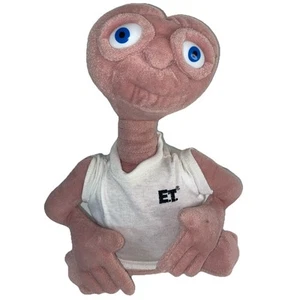 E.T. The Extra Terrestrial Vintage Plush Universal Studios 11" White Tee ET - Picture 1 of 3