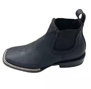 Women's New Leather Rodeo Botins. Botines vaqueras para Dama Rodeo Piel - Picture 1 of 8