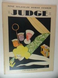 JUDGE MAGAZINE JULY 13 1929 TECHNICAL KNOCKOUT COVER DR THEODOR SEUSS - Picture 1 of 5