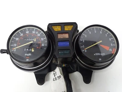 Velocímetro velocímetro Honda CB750C 1981 calibre personalizado Foto 1 de 4