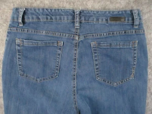 Jones New York Jeans Womens 12S SHORT Blue Denim Mercer Bootcut Retro 30x29 - Picture 1 of 16