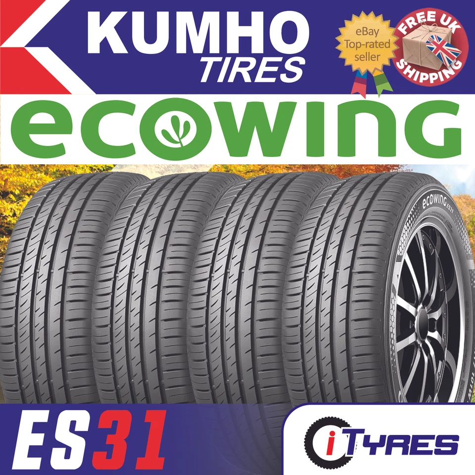 X4 205 60 16 92H  KUMHO ES31 Ecowing BRAND NEW Eco performance TYRES !!! - Image 1 of 1