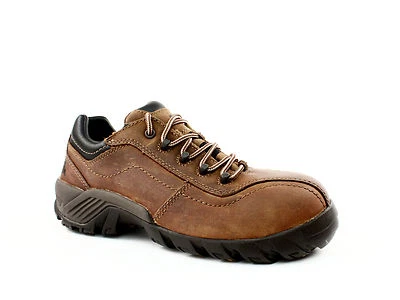 Cat Footwear  Jenn CT Women's Comp Toe Shoes Oxfords Work Safety Dark Beige - Image 1 of 4