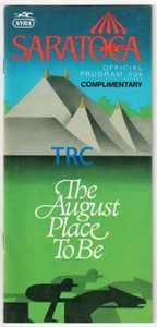 SUMMER SQUALL, SIR RICHARD LEWIS 1989 SARATOGA SPEZIELLES PFERDERENNPROGRAMM - Bild 1 von 2