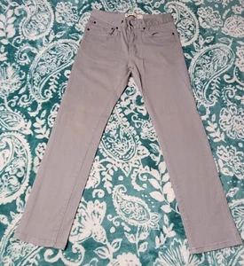 Levi's Jeans denim 510 Boys Size 16Reg Skinny 28x28 Color Grey - Picture 1 of 12