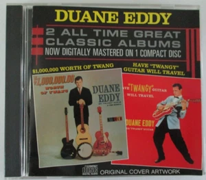 Duane Eddy,  $1,000,000 Worth of Twang & Have Twangy Guitar Will Travel,  2 on 1 - Picture 1 of 3