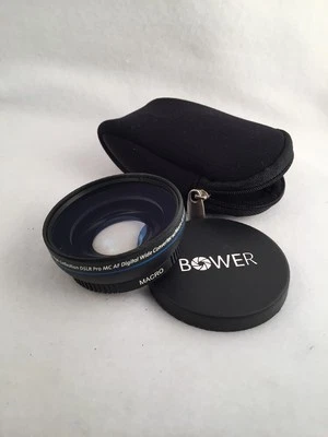 Bower Pro Digital HD DSLR MC AF 0.5x55mm Camera Lens Japan Optics Macro - Image 1 of 4