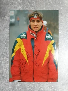 Foto m.Orig.AG Natalie Obkircher ITA Rodeln 3.WM 91/93/96/97 - Team Rarität! - Bild 1 von 1