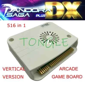 Pandora SAGA Box PLUS DX 516 in 1 verticale arcade JAMMA giochi da tavolo PCB - Foto 1 di 5