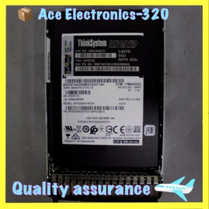4XB7A38275 Lenovo ThinkSystem 02YE750 2.5" 3.84TB Entry SATA 6Gb Hot Swap SSD - Picture 1 of 6