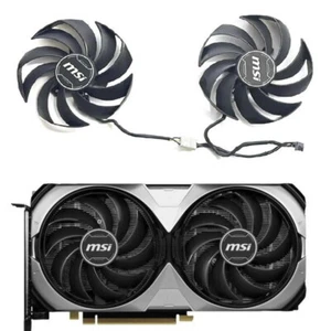 95mm MSI RTX 4070 4070Ti SUPER VENTUS 2X OC Graphics Card Fan Replacement TD45 - Picture 1 of 8