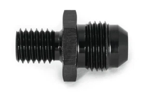 Gewindeadapter M10x1,0 zu Dash 6 / -6 AN / JIC 6 Schwarz eloxiert 9/16 - 18UNF - Picture 1 of 3