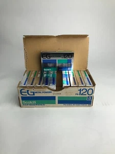 NOS Scotch Video8 120 Minuten 10er-Pack 8 mm Videokassette Band versiegelt P6-120EG - Bild 1 von 16