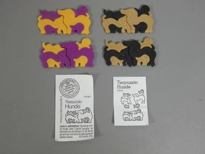 Giocattolo: Spingere Puzzle - Puzzle Animali Cani 1986/92 - 4 Var 2 Bpz 1986/92 - Picture 1 of 1