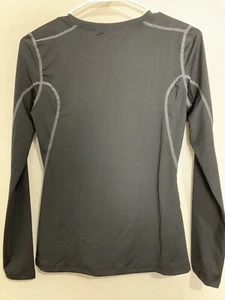 3-pack Boys Kids Black Base layer Compression Long Sleeve Shirt Athletic M - Picture 1 of 5