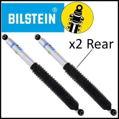 Bilstein 5100 Rear Shocks Pair 01-10 Chevy Silverado 2500HD 4WD 4" Lift Monotube - Image 1 of 4