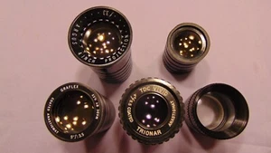 VINTAGE 5 LENES GRAFLEX/ARGUS/TDC/BELL & HOWELL/UNKNOWN VERY NICE CONDITION!! - Picture 1 of 13