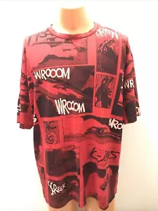 RARA T-shirt Iceberg Ice Jeans uomo rossa stampa all over grafica - Foto 1 di 12