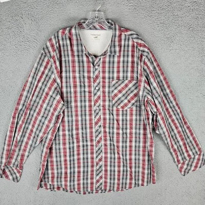 Horny Toad Shirt Mens 2XL Plaid Long Sleeve Vanquish Button Down - Image 1 of 4