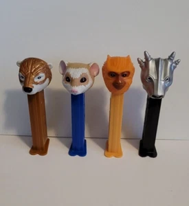 DISPENSADORES DE CARAMELOS PEZ BRÚJULA DORADA JUEGO COMPLETO DE CUATRO 2007 - Imagen 1 de 4