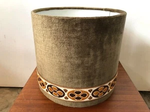 Lámpara de terciopelo vintage de los años 70 - MCM - Imagen 1 de 4