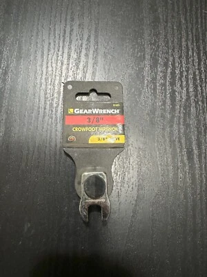 GearWrench 81603 3/8" SAE Crowfoot Wrench - 3/8" Drive Foto 1 de 3
