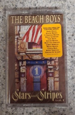 The Beach Boys - Stars and Stripes Vol. 1 Cassette SEALED  - Image 1 of 4