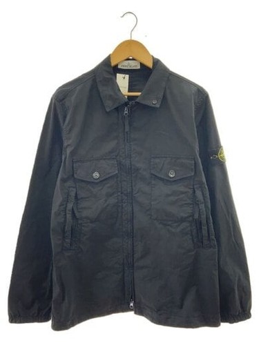 STONE ISLAND Giacca M Cotone BLK Solido 751510610