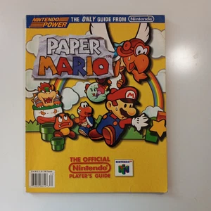 Paper Mario Strategy Guide N64 Nintendo Power 2001 - Complete Walkthrough & Maps - Picture 1 of 4