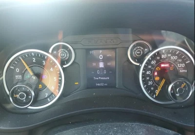 2022 Ram 2500 OE Speedometer Gauge Cluster 94K Miles Dodge - Image 1 of 4