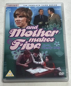 AND MOTHER MAKES FIVE : The Complete Third Series ( 3 ) - Wendy Craig DVD In Vgc - Picture 1 of 3