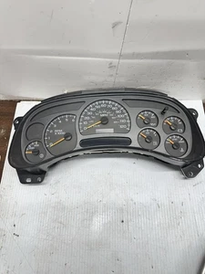 03-06 Silverado Tahoe Speedometer Gauge Cluster w/ Trans Temp AS-IS CONDITION S7 - Picture 1 of 13