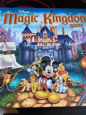Disney Magic Kingdom Board Game Complete Zinc Mickey Mouse Vintage - Image 1 of 4