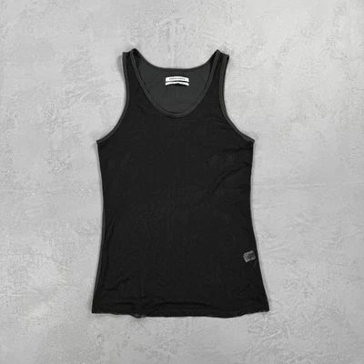 Regata masculina média Public School NYC malha e jersey em branco - Imagem 1 de 4