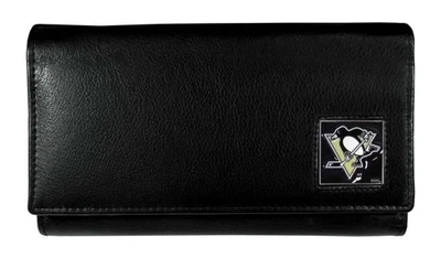 Pittsburgh Penguins NHL Women's Leather Wallet - Image 1 of 2
